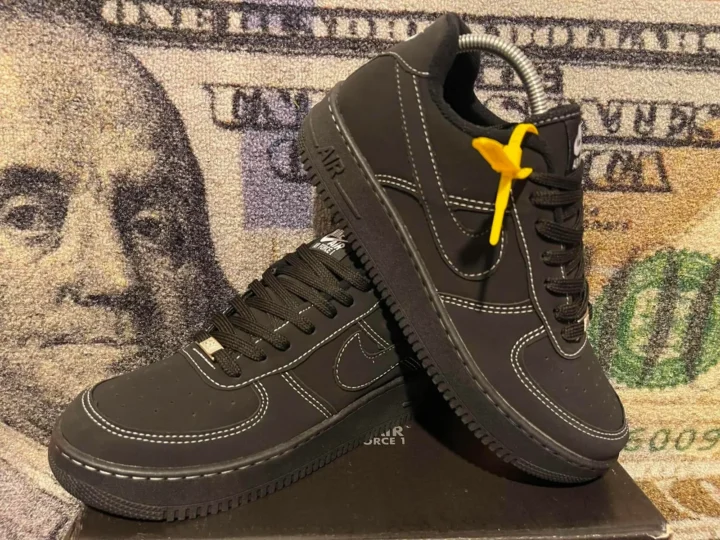 Nike Air Force 1 Black Reflective, vista 5.